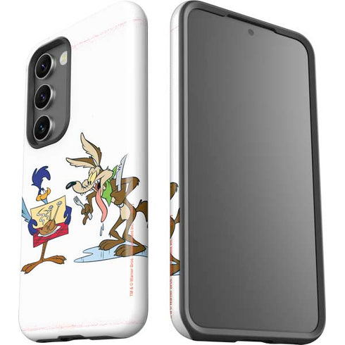 Looney Tunes Road Runner Wile E Coyote Food Galaxy S23 Pro Case