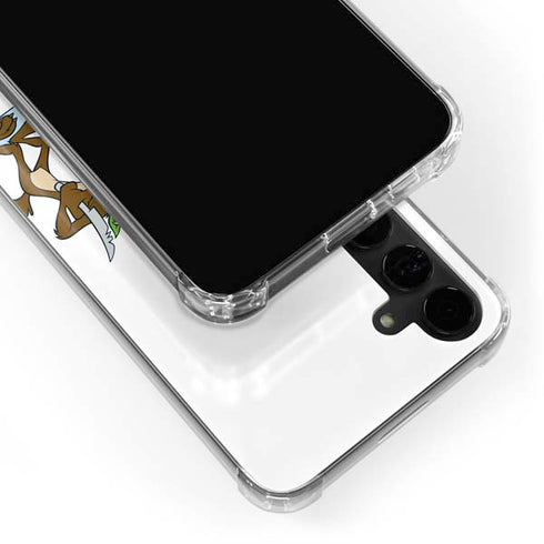 Looney Tunes Road Runner Wile E Coyote Food Galaxy S24 Plus Clear Case