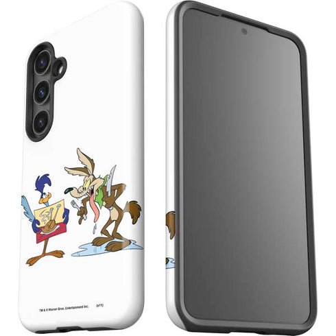 Looney Tunes Road Runner Wile E Coyote Food Galaxy S24 Plus Impact Case