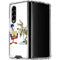 Looney Tunes Road Runner Wile E Coyote Food Galaxy Z Fold4 5G Clear Case