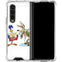 Looney Tunes Road Runner Wile E Coyote Food Galaxy Z Fold4 5G Clear Case
