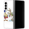 Looney Tunes Road Runner Wile E Coyote Food Galaxy Z Fold4 5G Skin
