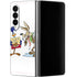 Looney Tunes Road Runner Wile E Coyote Food Galaxy Z Fold4 5G Skin