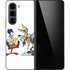 Looney Tunes Road Runner Wile E Coyote Food Galaxy Z Fold5 5G Skin