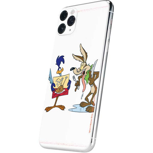 Looney Tunes Road Runner Wile E Coyote Food iPhone 11 Pro Max Skin