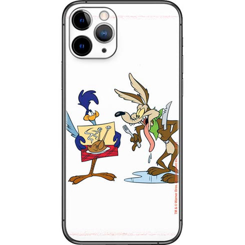 Looney Tunes Road Runner Wile E Coyote Food iPhone 11 Pro Skin