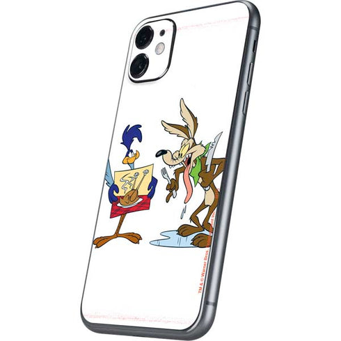 Looney Tunes Road Runner Wile E Coyote Food iPhone 11 Skin