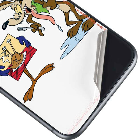 Looney Tunes Road Runner Wile E Coyote Food iPhone 11 Skin