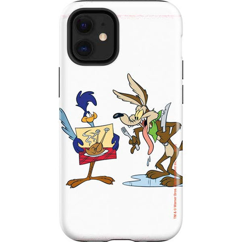 Looney Tunes Road Runner Wile E Coyote Food iPhone 12 Mini Impact Case