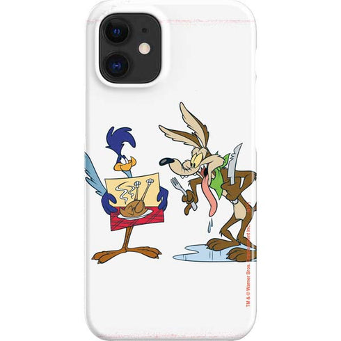 Looney Tunes Road Runner Wile E Coyote Food iPhone 12 Mini Lite Case