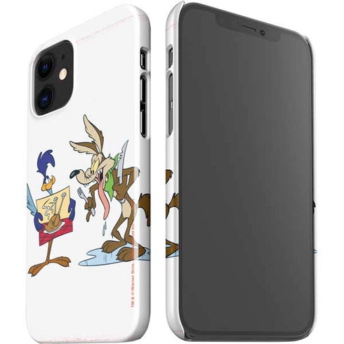 Looney Tunes Road Runner Wile E Coyote Food iPhone 12 Mini Lite Case