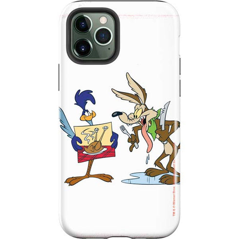 Looney Tunes Road Runner Wile E Coyote Food iPhone 12 Pro Impact Case