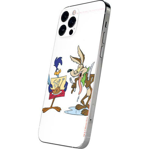 Looney Tunes Road Runner Wile E Coyote Food iPhone 12 Pro Skin