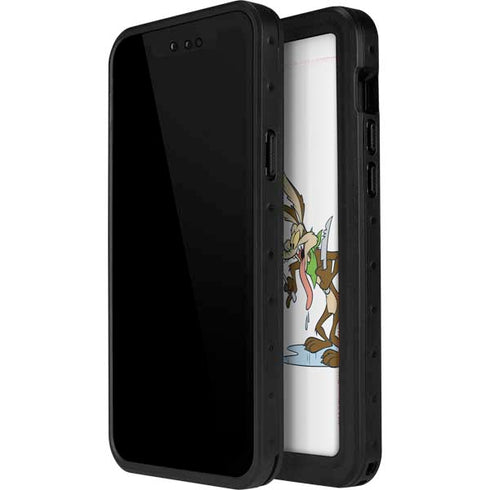 Looney Tunes Road Runner Wile E Coyote Food iPhone 12 Pro Waterproof Case