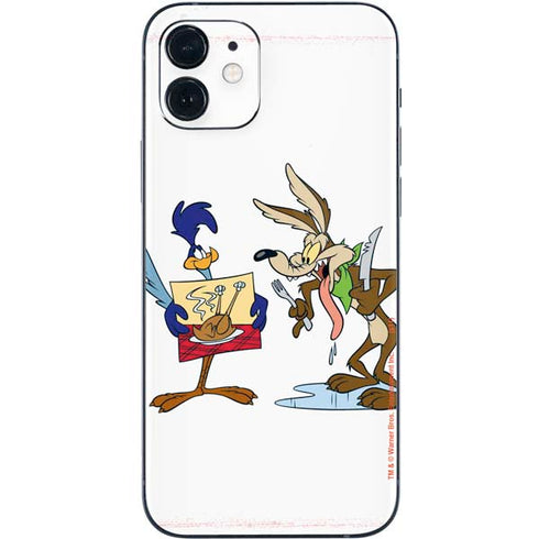 Looney Tunes Road Runner Wile E Coyote Food iPhone 12 Skin