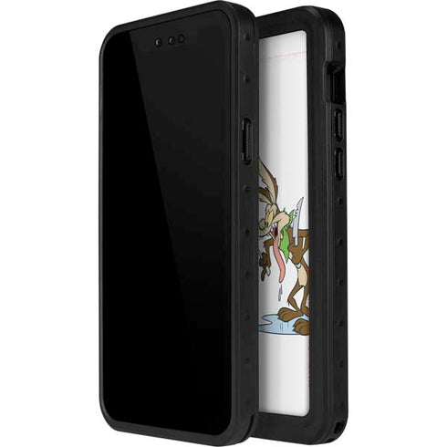 Looney Tunes Road Runner Wile E Coyote Food iPhone 12 Waterproof Case