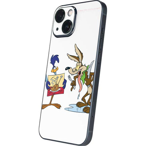 Looney Tunes Road Runner Wile E Coyote Food iPhone 13 Mini Skin