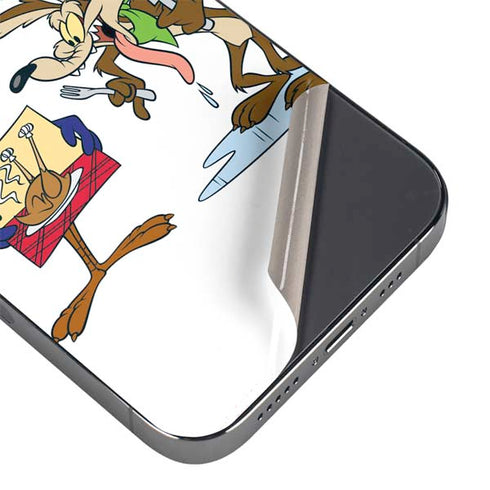 Looney Tunes Road Runner Wile E Coyote Food iPhone 13 Pro Skin