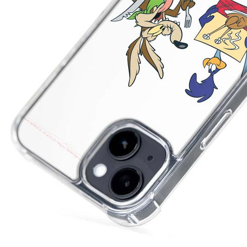 Looney Tunes Road Runner Wile E Coyote Food iPhone 15 Plus MagSafe Case