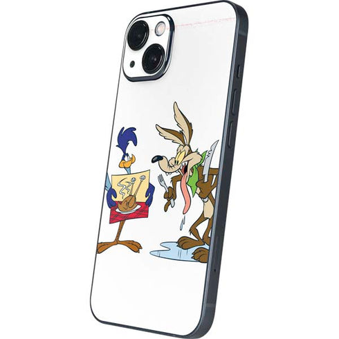 Looney Tunes Road Runner Wile E Coyote Food iPhone 14 Plus Skin