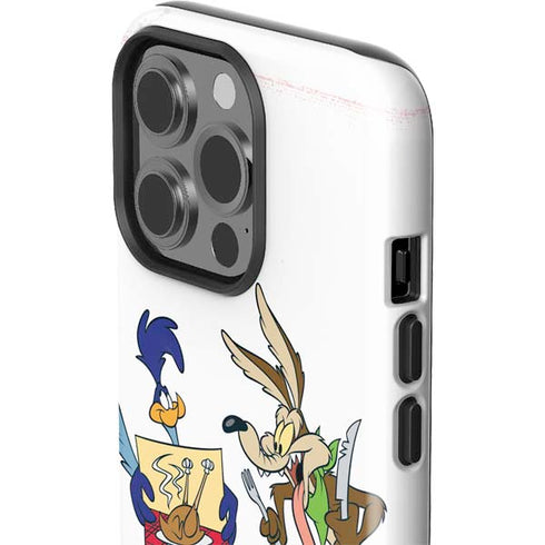 Looney Tunes Road Runner Wile E Coyote Food iPhone 14 Pro Impact Case