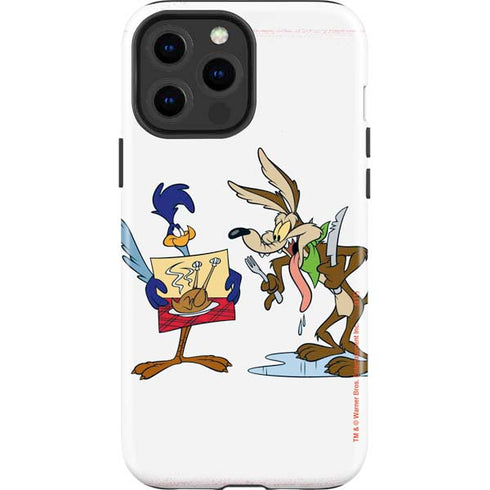 Looney Tunes Road Runner Wile E Coyote Food iPhone 15 Pro Max Impact Case