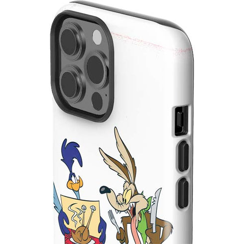 Looney Tunes Road Runner Wile E Coyote Food iPhone 15 Pro Max Impact Case