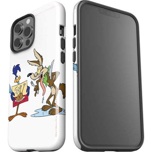Looney Tunes Road Runner Wile E Coyote Food iPhone 15 Pro Max Impact Case