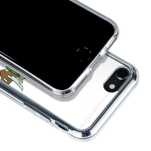 Looney Tunes Road Runner Wile E Coyote Food iPhone SE (2nd & 3rd Gen) Clear Case
