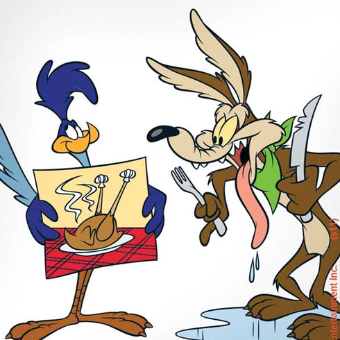 Looney Tunes Road Runner Wile E Coyote Food iPhone XS Pro Case