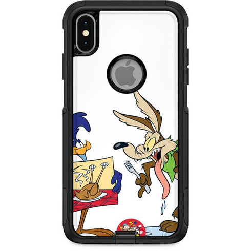 Looney Tunes Road Runner Wile E Coyote Food Otterbox Commuter iPhone Skin