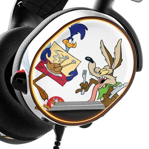 Looney Tunes Road Runner Wile E Coyote Food SteelSeries Arctis 3 Skin