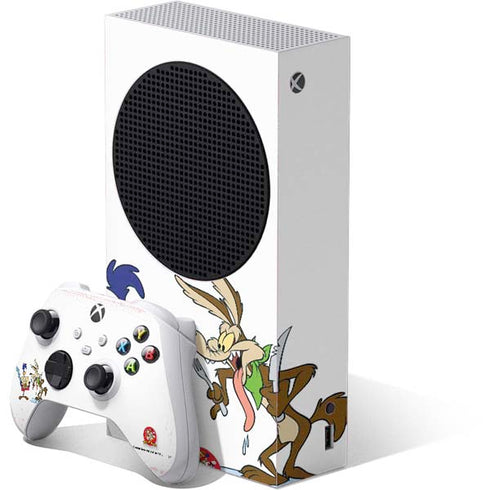 Looney Tunes Road Runner Wile E Coyote Food Xbox Series S Bundle Skin
