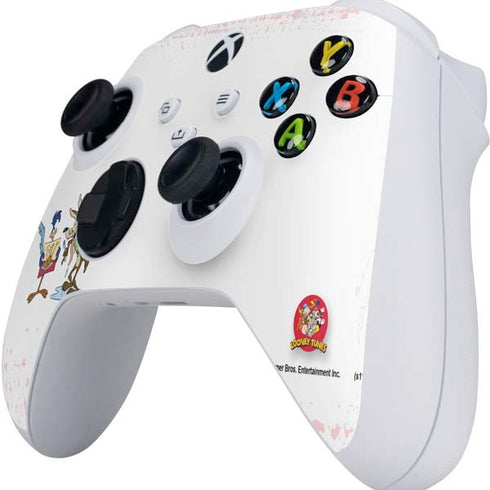 Looney Tunes Road Runner Wile E Coyote Food Xbox Series S Controller Skin