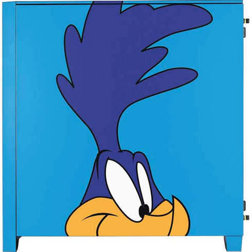 Looney Tunes Road Runner Zoomed In Corsair 4000D Tempered Glass Mid-Tower ATX Case Skin