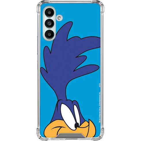 Looney Tunes Road Runner Zoomed In Galaxy A13 5G Clear Case
