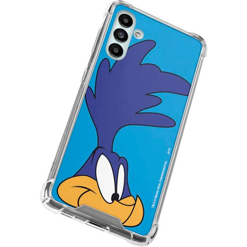 Looney Tunes Road Runner Zoomed In Galaxy A13 5G Clear Case
