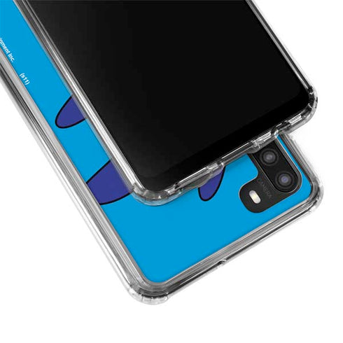 Looney Tunes Road Runner Zoomed In Galaxy A21 Clear Case