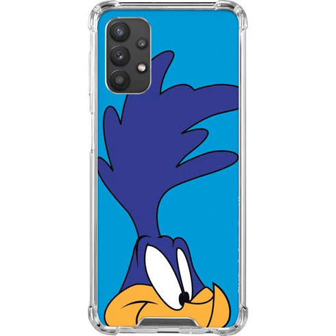 Looney Tunes Road Runner Zoomed In Galaxy A32 5G Clear Case