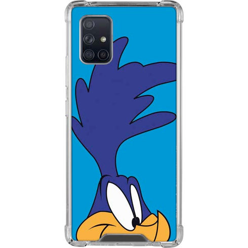 Looney Tunes Road Runner Zoomed In Galaxy A71 5G Clear Case