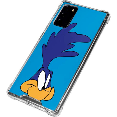 Looney Tunes Road Runner Zoomed In Galaxy Note20 5G Clear Case