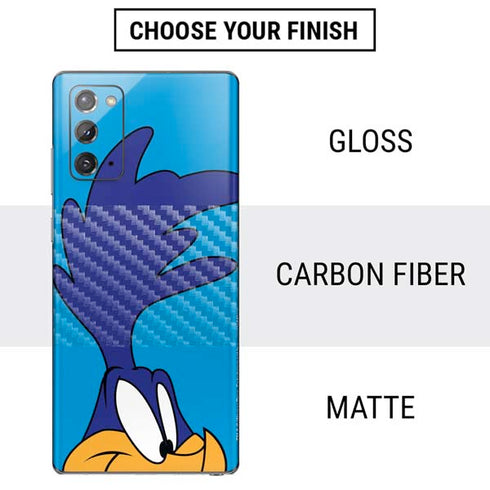 Looney Tunes Road Runner Zoomed In Galaxy Note20 5G Skin
