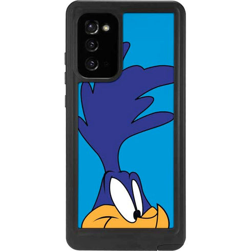 Looney Tunes Road Runner Zoomed In Galaxy Note20 5G Waterproof Case