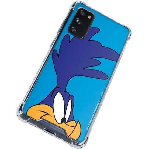 Looney Tunes Road Runner Zoomed In Galaxy S20 FE Clear Case