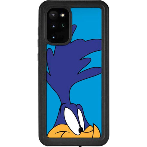 Looney Tunes Road Runner Zoomed In Galaxy S20 Plus Waterproof Case