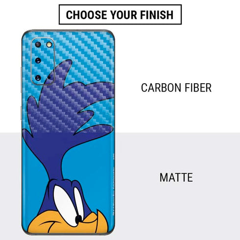 Looney Tunes Road Runner Zoomed In Galaxy S20 Skin