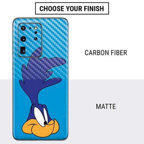 Looney Tunes Road Runner Zoomed In Galaxy S20 Ultra 5G Skin