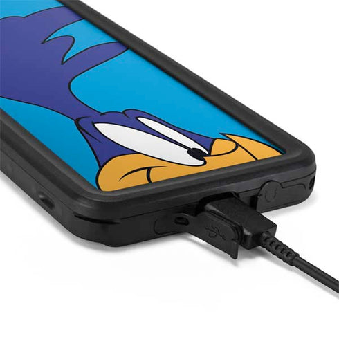 Looney Tunes Road Runner Zoomed In Galaxy S20 Waterproof Case