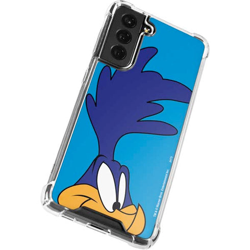 Looney Tunes Road Runner Zoomed In Galaxy S22 Clear Case