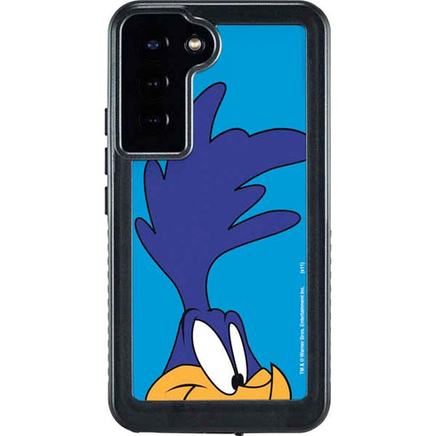 Looney Tunes Road Runner Zoomed In Galaxy S23 Plus Waterproof Case